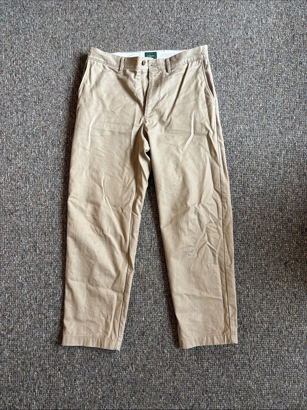 J. Crew Men's Classic Khaki Chino Pants 30x30 BE611